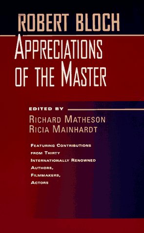 Robert Bloch: Appreciations of the Master book cover