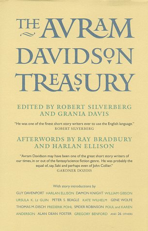 The Avram Davidson Treasury book cover