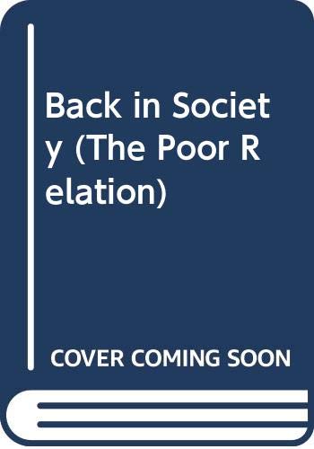 Back in Society book cover