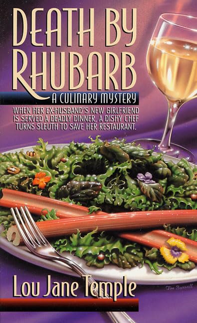 Death by Rhubarb cover