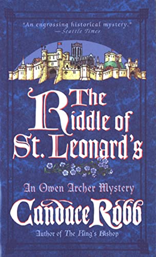 The Riddle of St. Leonard's book cover