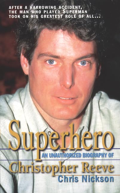 Superhero book cover