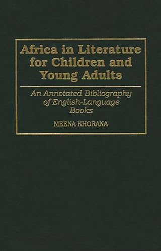 Cover of Africa in Literature for Children and Young Adults