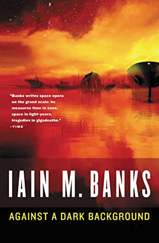 Against a Dark Background book cover