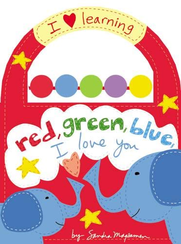 Cover of Red, green, blue, I love you