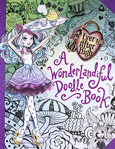 A Wonderlandiful Doodle Book (By: Mattel) cover