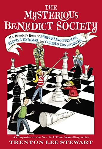 Mr. Benedict's Book of Perplexing Puzzles, Elusive Enigmas, and Curious book cover