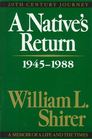 A Native's Return: 1945-1988 book cover