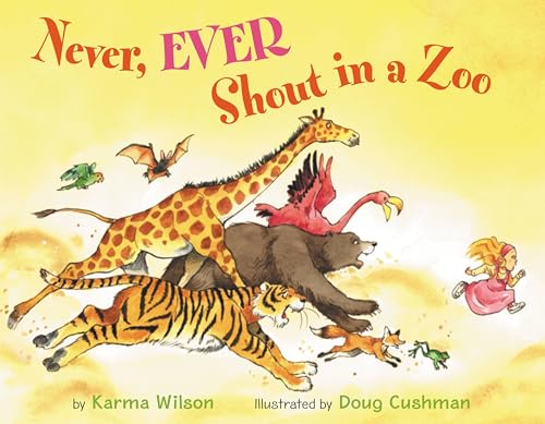 Never, Ever Shout in a Zoo book cover