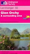 Landranger Map 050: Glen Orchy and Surrounding Area