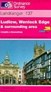 Landranger Map 137: Church Stretton & Ludlow, Wenlock Edge