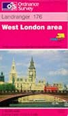 Landranger Map 176: West London, Rickmansworth & Staines