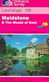 Landranger Map 188: Maidstone and The Weald of Kent