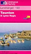 Landranger Map 193: Taunton & Lyme Regis