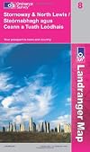 Landranger Map 008: Stornoway & North Lewis