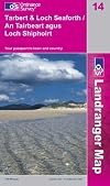 Landranger Map 014: Tarbert & Loch Seaforth
