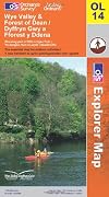 Outdoor Leisure Map 014: Wye Valley & Forest of Dean (Explorer series)