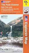 Outdoor Leisure Map 001 : The Peak District : Dark Peak area