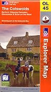 Outdoor Leisure Map 045: The Cotswolds