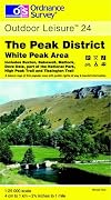 Outdoor Leisure Map 024: The Peak District : White Peak Area