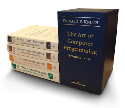 Portada de The Art of Computer Programming, Volumes 1-4A Boxed Set