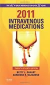2011 Intravenous Medications: A Handbook for Nurses and Health Professionals, 27e (Intravenous Medications: A Handbook for Nurses & Allied Health Professionals)