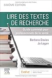Lire Des Textes De Recherche Guide Convivial Pour Professionnels De La Sant