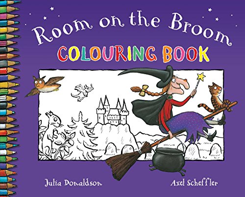 Room on the Broom Colouring Book (With: Axel Scheffler) cover