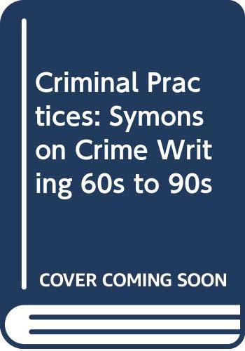 Criminal Practices book cover