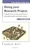 Doing Your Research Project