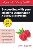 Succeeding With Your Masters Dissertation A Stepbystep Handbook