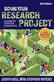 Doing Your Research Project A Guide For Firsttime Researchers