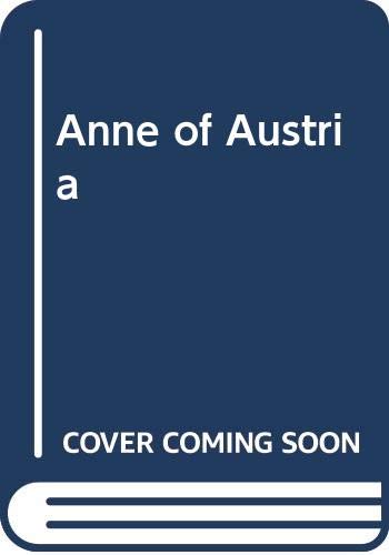 Anne of Austria book cover