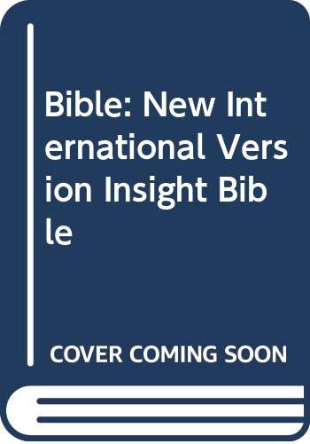 The Insight Bible book cover