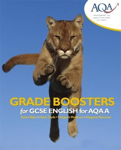 Cover of Grade Boosters for Gcse English for Aqa a