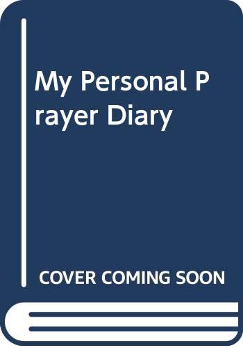 My Personal Prayer Diary cover