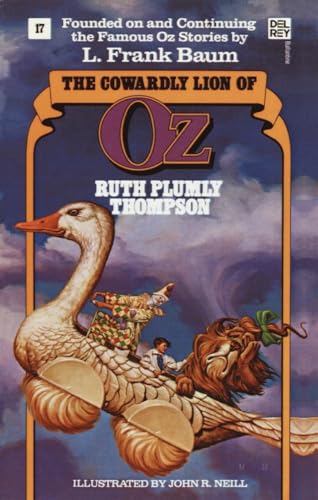 The Cowardly Lion of Oz book cover