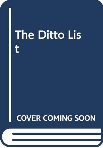 The Ditto List book cover