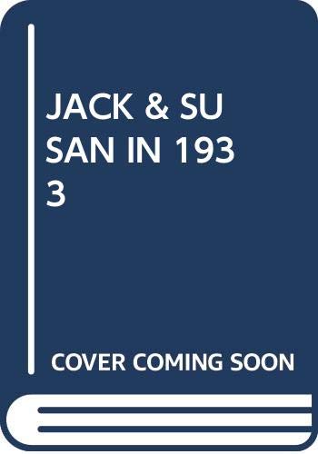 Jack & Susan in 1933 cover