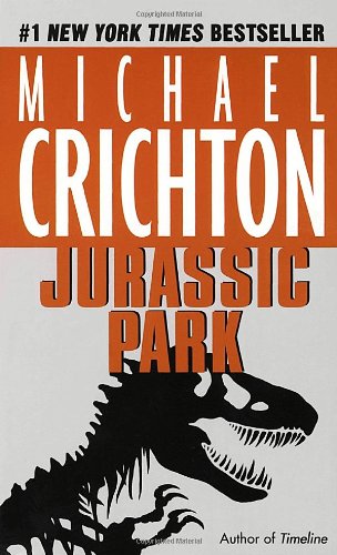 Jurassic Park book cover