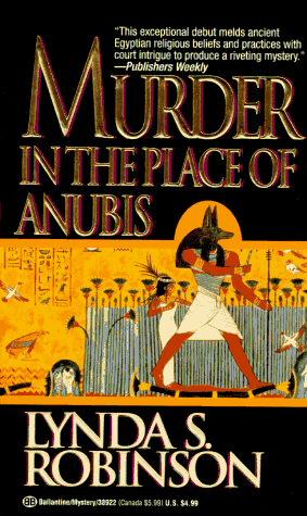 Murder in the Place of Anubis book cover