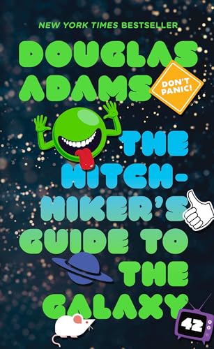 The Hitchhiker's Guide to the Galaxy — Douglas Adams book cover