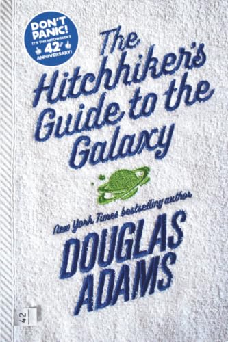 The Hitchhiker's Guide to the Galaxy book cover