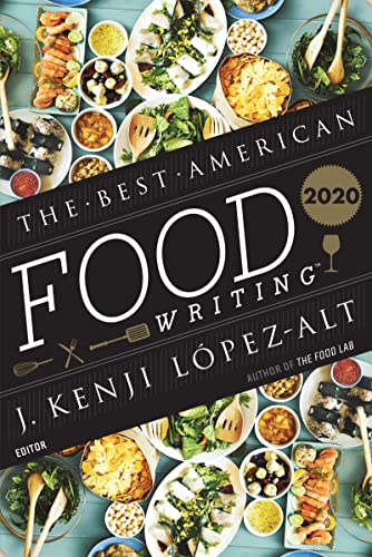 The Best American Food Writing 2020 book cover