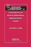 Fundamentals Of Infinite Dimensional Representation Theory