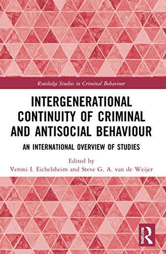 Cover of Intergenerational Continuity of Criminal and Antisocial Behaviour
