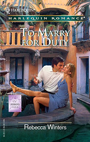 To Marry For Duty book cover