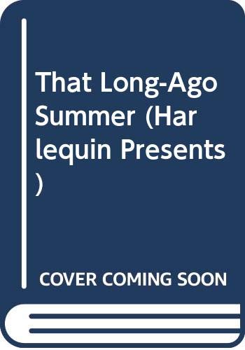 That Long-Ago Summer book cover
