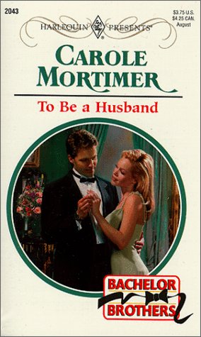 To Be a Husband book cover