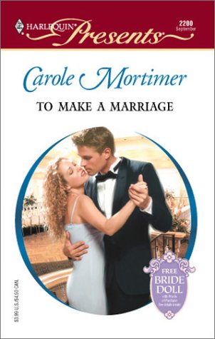 To Make a Marriage book cover